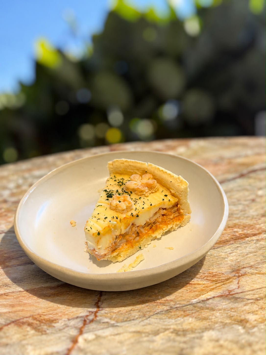TORTA DE PALMITO FATIA