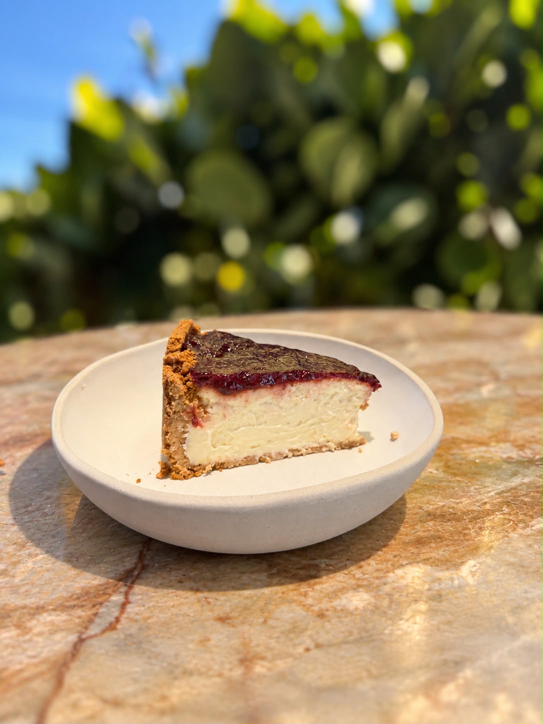 CHEESECAKE DE MORANGO