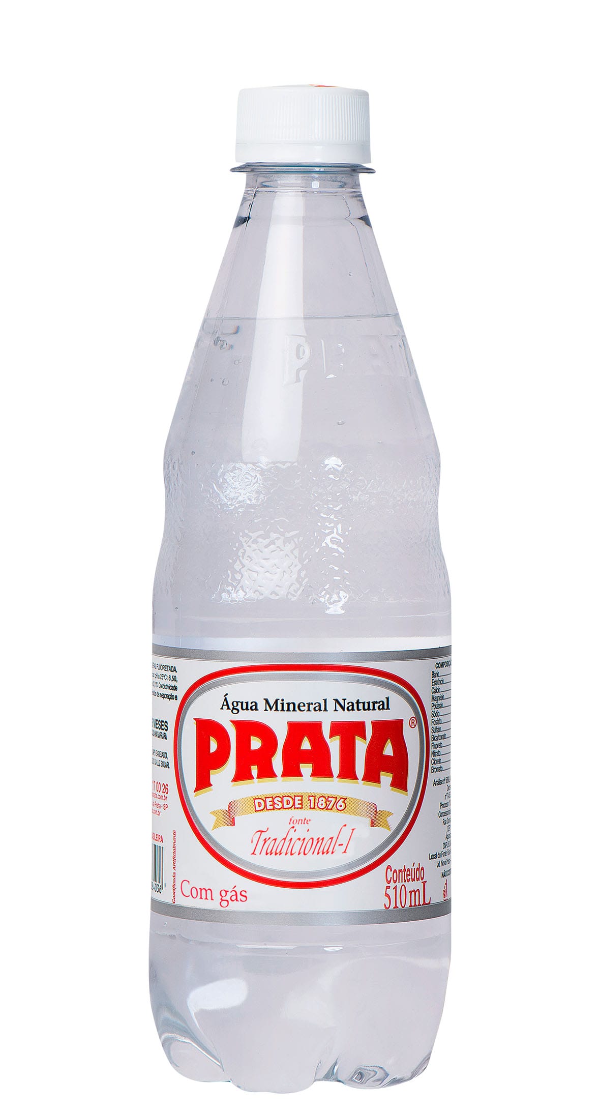 AGUA COM GAS PRATA